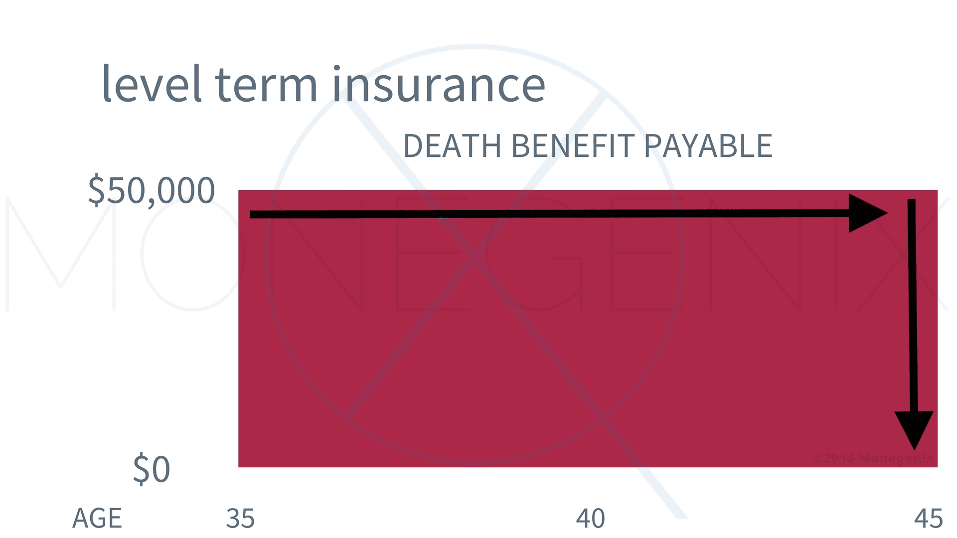Level term life insurance Level term life insurance