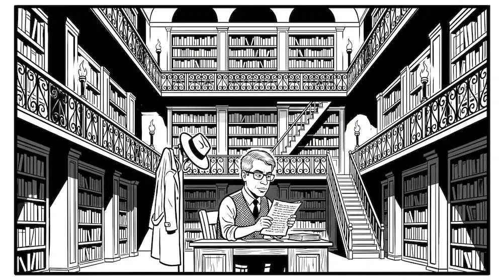 The Rogue Agent goes to the archives!